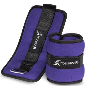 Ankle Weights 2.5, Set of 2, Purple