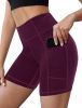 NSQTBA Shorts for Women Workout Yoga Shorts High Waist Gym Clothes XL