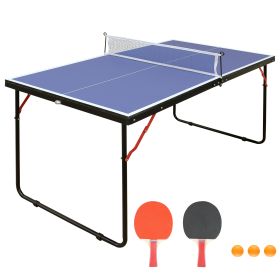Table Tennis Table Folding Portable Table Tennis Table Set