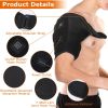 Heated Shoulder Brace Electric Heating Pad Therapy Shoulder Heating Wrap Compression Sleeve for Shoulder Pain Muscle Stiffness Bursitis Tendonitis
