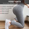 TIK Tok Leggings Women Butt Lifting High Waist Yoga Pants Pocket Grey M