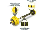 Adjustable Dumbbells and Barbell Set