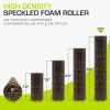 High Density Speckled Foam Roller 36x6-in