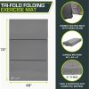 Tri-Fold Folding Exercise  Mat 6" x 4"