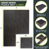 Wood Grain Puzzle Mat 1/2-in