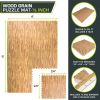Wood Grain Puzzle Mat 1/2-in