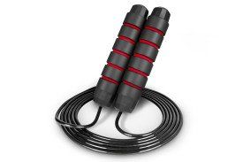 Speed Jump Rope with Foam Handles (Option: Red)