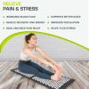 Full Body Acupressure Mat and Pillow Set