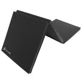 Tri-Fold Folding Exercise  Mat 6x2-in (Option: Black)
