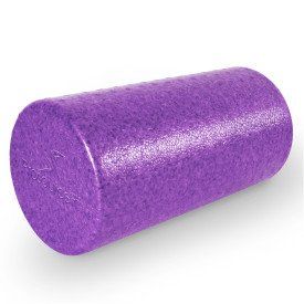High Density Foam Roller 12x6-in (Option: Purple)