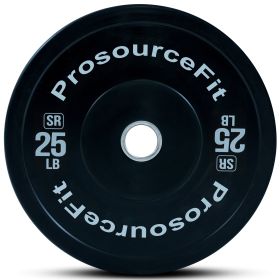 Solid Rubber Bumper Plate (Option: 25 lb)