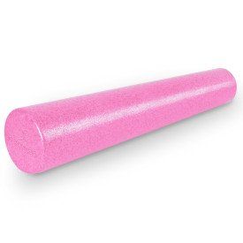 High Density Foam Roller 36x6-in (Option: Pink)